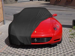 Vollgarage Car-Cover Schutzdecke Indoor Schwarz für Ferrari 612 Scaglietti - Picture 1 of 3