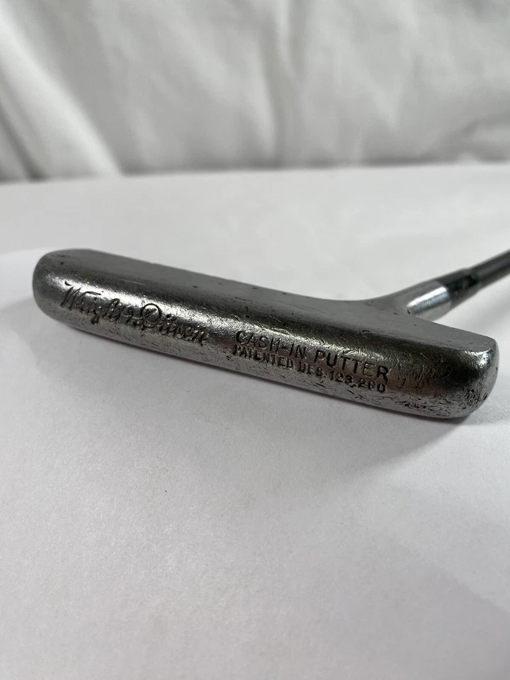 VTG Wright & Ditson Cash-In 2 Way Putter Plastic Covered Steel Shaft 33.5” #27 - Image 1 of 4