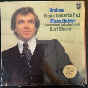 PHILIPS 9500 410 BRAHMS-PIANO CONCERTO NO.1-DICHTER-ORIGINAL VINYL-IMPORT-SEALED - Picture 1 of 2