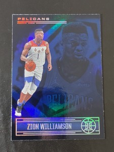 ⭐💥🔥2020-21 Panini Illusions Blue Sapphire Zion Williamson Pelicans #116⭐💥🔥