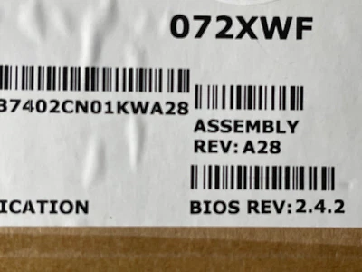 NEW Genuine Dell 072XWF 72XWF PowerEdge R420 LGA1366 Server System Motherboard - Image 1 of 2