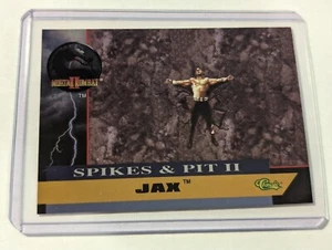 1994 Classic Mortal Kombat 2 Jax Spikes and Pit II In Toploader SP8 Chase Card!! - Picture 1 of 2