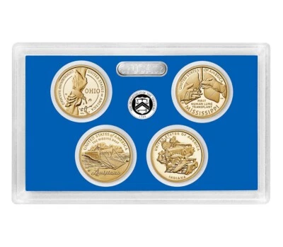2023 S American Innovation $1 Proof Set - all 4 coins for 2023 - Image 1 of 3