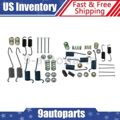 Kit de herrajes de freno de tambor delantero trasero para Cadillac Eldorado 1967 Foto 1 de 4