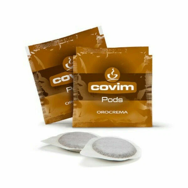 Covim Pods Miscela Orocrema Cialde ESE 44mm Filtro Carta per Caffè