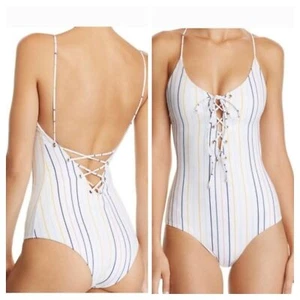 Tavik Mujer Talla XS Monahan Horizon Rayas Atar Una Pieza Corbata Cordones - Imagen 1 de 4