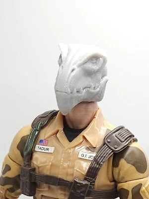 3d Printed DARK JEDI DESSAN Head 6" GI Joe Classified/Marvel Legend/STAR WARS - Image 1 of 2