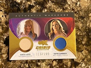 CZX Crisis on Infinite Earths Lotz & Cassidy Dual Wardrobe Card DM11 - 113/199