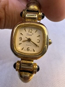 Vivani Accutime Watch Corp New York 954 Stainless Steel Back Japan Movement Hong - Picture 1 of 21