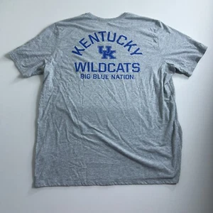 Nike Kentucky Wildcats Basketball T-Shirt Mens Size 2XL Big Blue Nation Gray - Picture 1 of 10