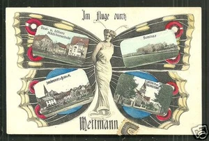 Mettmann Frau Schmetterlingsschule Nordrhein-Westfalen Deutschland Briefmarke 1905 - Bild 1 von 1