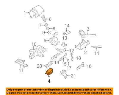 Interruptor de encendido Ford OEM 07-14 E-350 Super Duty 8L5Z11572A Foto 1 de 2