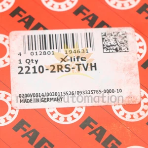 NEW FAG 2210-2RS-TVH Self-aligning Ball Bearings Double Row 50x90x23mm 1PCS - Picture 1 of 6