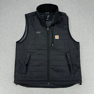 Carhartt Weste Herren Large Schwarz Full Zip Rain Defender Puffer Softshell Relax Fit - Bild 1 von 12