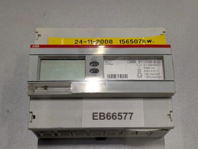 ABB DBB 211700-210 Energy Meter - Working, Used Condition - Image 1 of 4