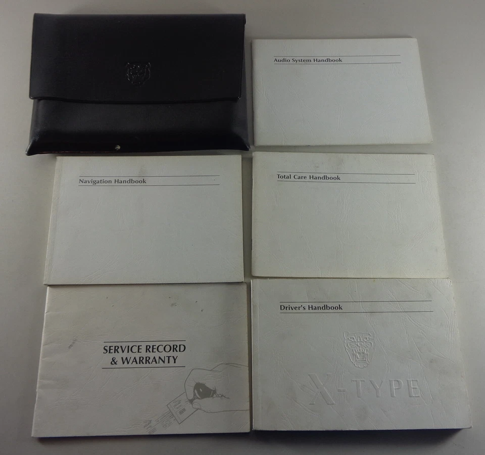 Manuale Dell'Utente + Portafoglio Jaguar X-Type Anno 2001 - Immagine 1 di 1