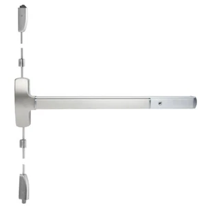Allegion Falcon F-25-V-L-NL US26D 3' RHR 510D Vertical Rod Touch Bar Exit Device - Picture 1 of 8