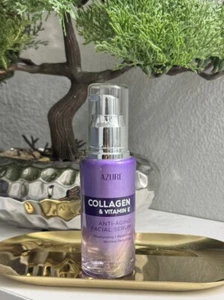 AZURE Collagene e Vitamina E Siero Viso Anti Invecchiamento - Riduce Linee Fine - 50 ml - Foto 1 di 5