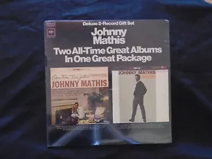 JOHNNY MATHIS, Warm / Open Fire, Two Guitars USA New Old Stock Sealed 2LP - Picture 1 of 2