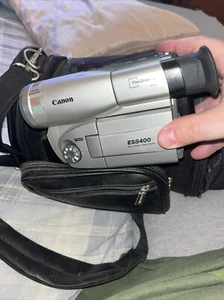 Canon ES8400 ES8400V Camcorder VCR Player Not Tested Parts Only With Bonus Nbag - Picture 1 of 7