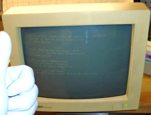 Tandy VGM-220 Computer IBM Compatible Video Graphics Monitor - Tested & Works - Picture 1 of 2