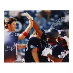 Brandon Wood & Howie Kendrick Autographed Team USA 8x10 PSA DNA COA Olympics! - Picture 1 of 2