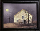 Billy Jacobs Still of the night Full moon Farm Art Print-Framed 18.5 x 14.5