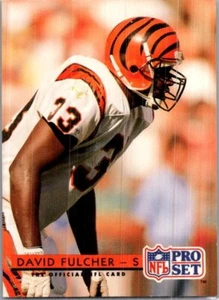 1992 Pro Set #129 David Fulcher - Picture 1 of 2
