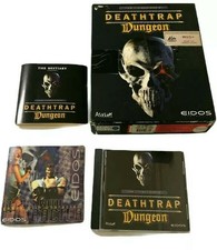 Death Trap Dungeon PC CD ROM Game Ian Livingstone Eidos Interactive 1998