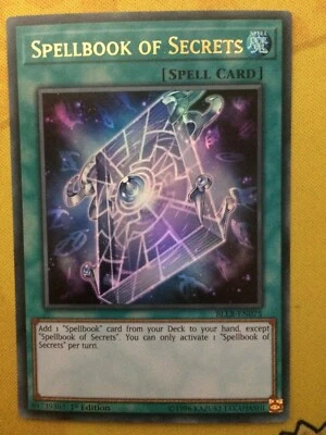Yu-Gi-Oh! TCG - Spellbook of Secrets - BLLR-EN075 - Ultra Rare, 1st Ed. - Image 1 of 2