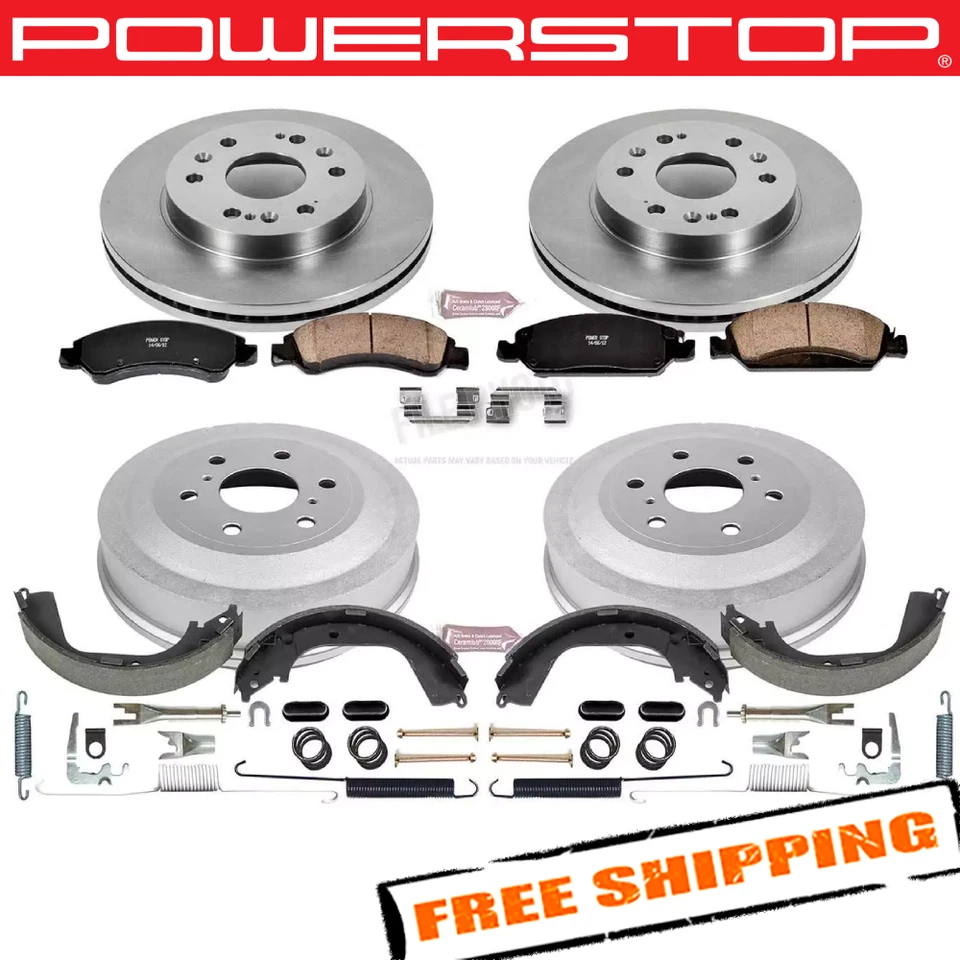 Power Stop 1-Click Autospecialty Daily Brake Kit for 09-13 Chevy Silverado 1500 Foto 1 de 2