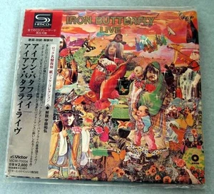 Iron Butterfly - Live (1970) / JAPAN MINI LP SHM-CD (2009) - Picture 1 of 2