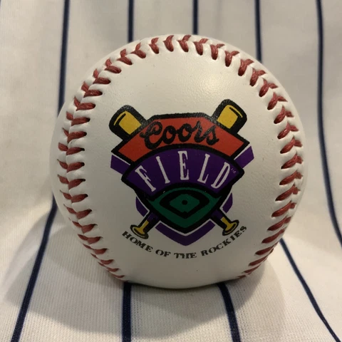 Colorado Rockies Coors Field 1997 Souvenir Baseball Ball Cover