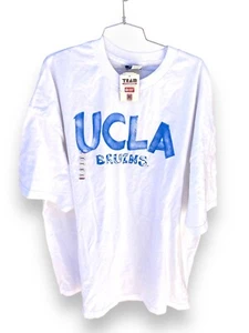 NWT UCLA Bruins Men T-Shirt 2XL Blue University of California Graffiti Logo NOS - Picture 1 of 4