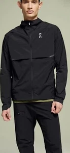Neu mit Etikett On schwarze wasserdichte Running Core Jacke Größe Herren XL - Bild 1 von 5