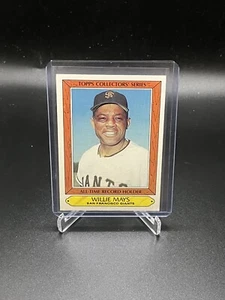 1985 Topps Collectors Series All-Time Record Holder #26 Willie Mays Giants - Picture 1 of 2