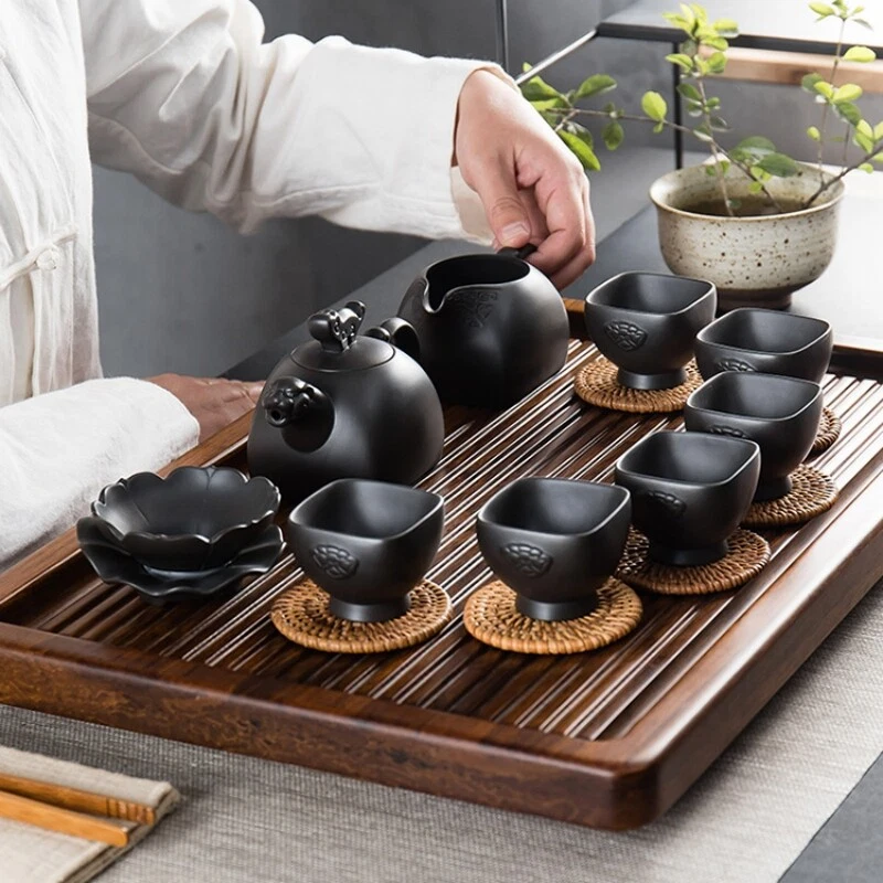 Полный чайный набор True Yixing Zisha чайник кувшин соответствующий чай чашка фильтр сетка - Изображение 1 из 4