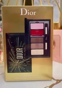 Dior JAPAN Eyeshadow & Lip gloss & blush Holiday signature Palette NEW BOX - Picture 1 of 3