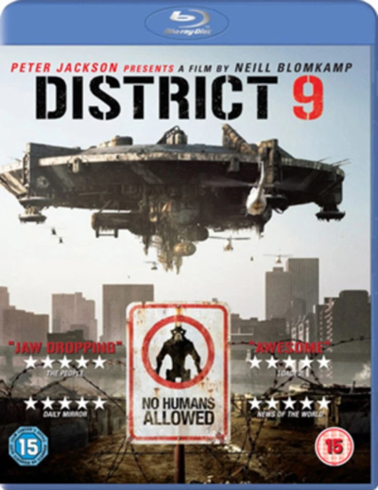 District 9 (Blu-ray) Nick Blake Elizabeth Mkandawie Barry Strydom Jed Brophy - Image 1 of 1