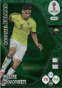2018 Panini Adrenelyn XL FIFA World Cup Game Changer Radamel Falcao Colombia - Picture 1 of 2