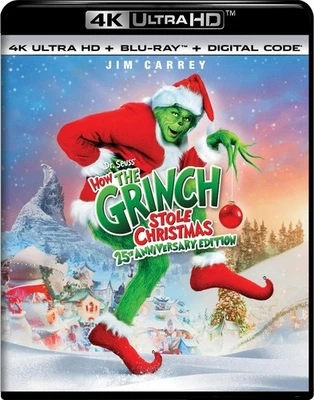 Dr. Seuss' How The Grinch Stole Christmas - 25th Anniversary Edition 4K Ult - Image 1 of 4