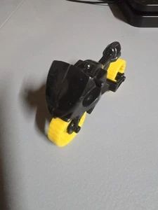 Imaginext DC Batman Yellow & Black Motorcycle Bike Vehicle - Picture 1 of 3