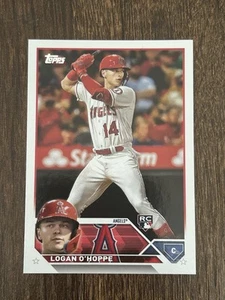 LOGAN O’HOPPE - RC - ADVANCED STATS /300 - 2023 TOPPS SERIES 2 - 363 - Picture 1 of 2