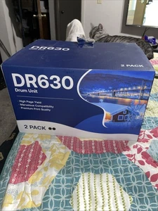 2PK DR630 Drum Unit Compatible With Brother HL-L2320D HL-L2340DW L2360DW L2380DW - Picture 1 of 6