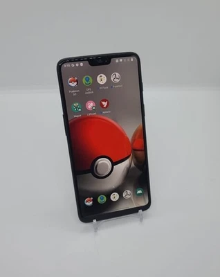 Dispositivo de jogos Pokémon Go enraizado para falsificação de localização OnePlus 6T 256GB 8GB RAM A6010 - Imagem 1 de 4