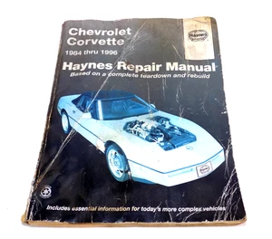 Chevrolet Corvette 1984 Thru 1996 Haynes Repair Manual ISBN 156392226 - Picture 1 of 24