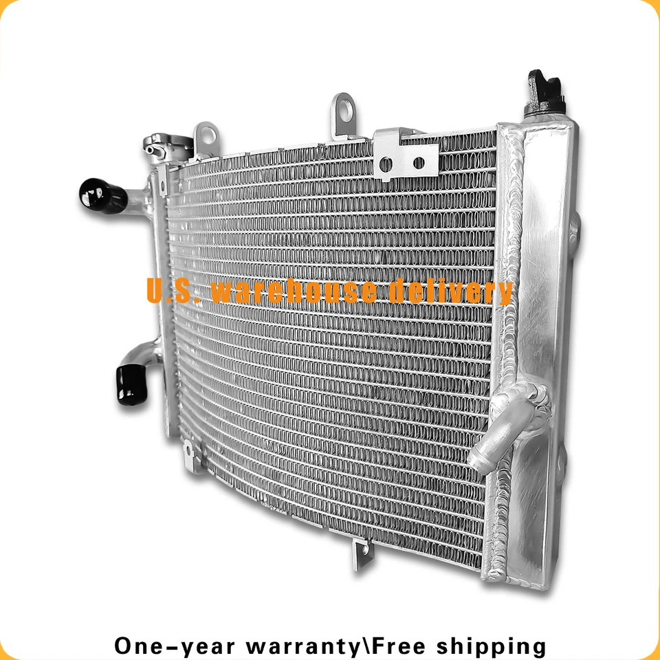 For Triumph Street Triple 675 675R 2008-2012 Aluminum Racing Radiator 2010 2011 Foto 1 de 4
