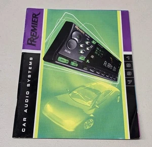 Premier Car Audio Systems Guide 1997 Catalog Manual Instructions Specs 63pg RARE - Picture 1 of 8