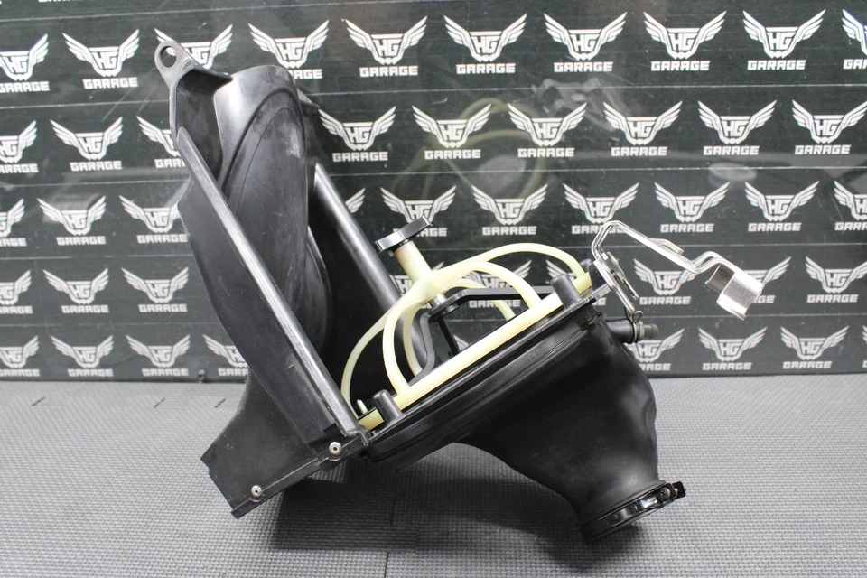 2010 2011 HONDA CRF250R OEM AIRBOX AIR CLEANER FILTER BOX INTAKE BOOT CAGE - Image 1 of 4