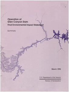 Operation of Glen Canyon Dam - Final Environmental Impact Statement (Summary) - Picture 1 of 2